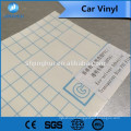 White PVC film 1.27*50m 6mic 100g Liner Paper grey glue self adhesive vinyl window for advertisement